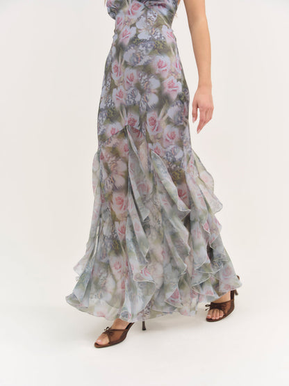 Elea Maxi Dress — Purple