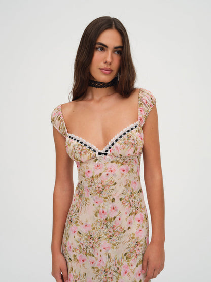 Emmaline Maxi Dress — Yellow