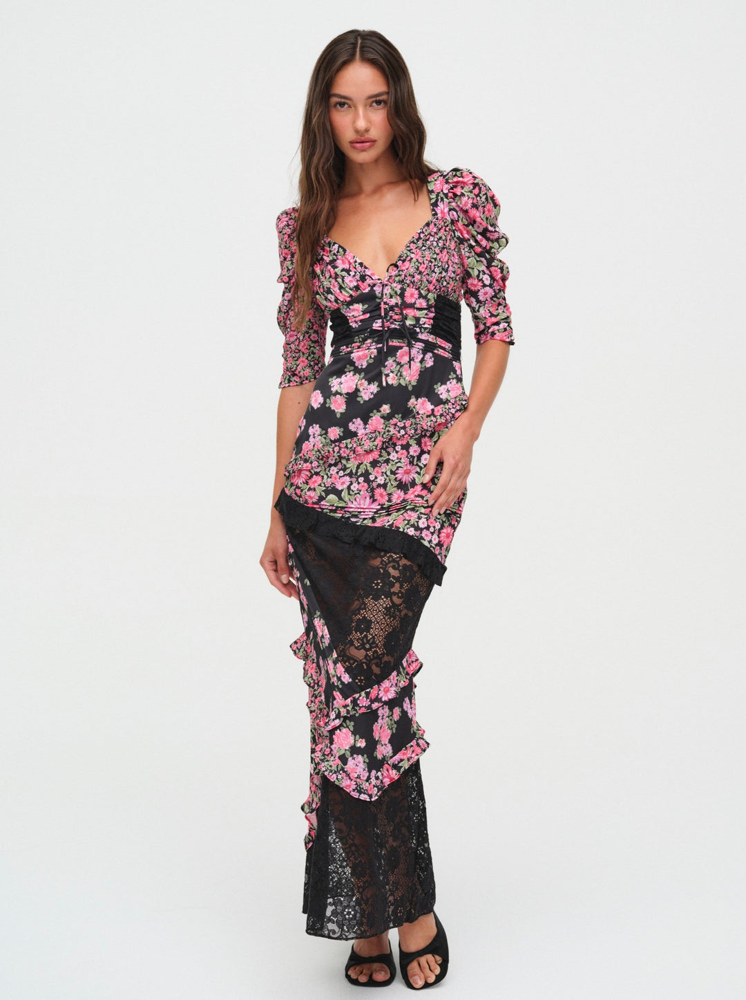 Emalyn Maxi Dress — Black