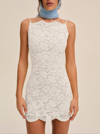 Lakeside Mini Dress — White
