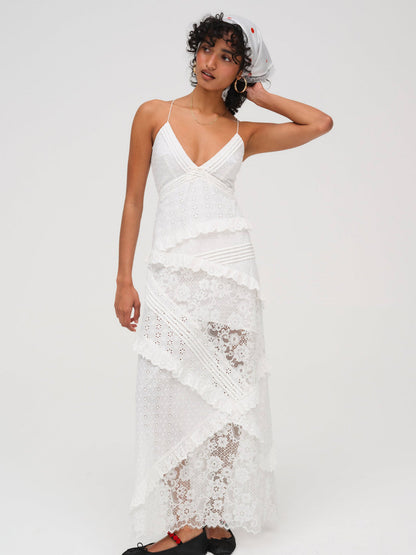 Rosalyn Maxi Dress — White