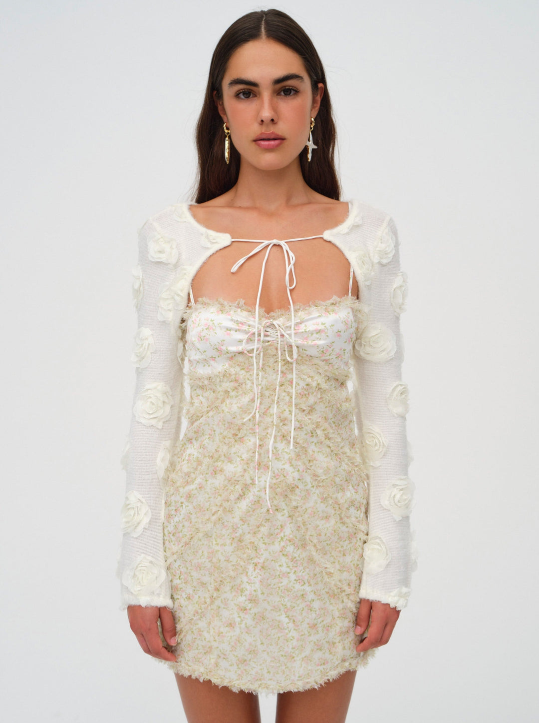 Chania Mini Dress — Yellow