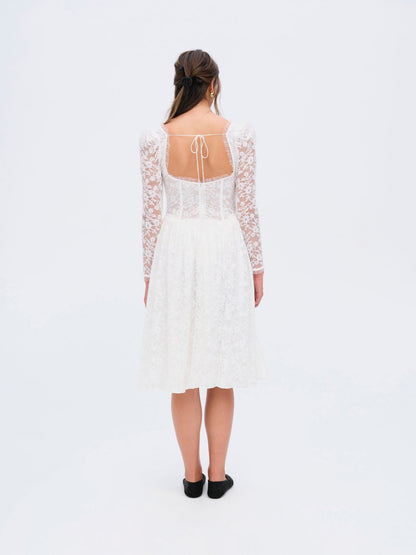 Camdyn Midi Dress — White