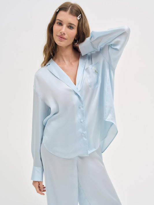 Everyday Pajama Top — Blue
