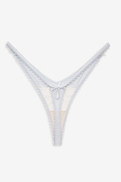 Pure Heart Thong Panty — White