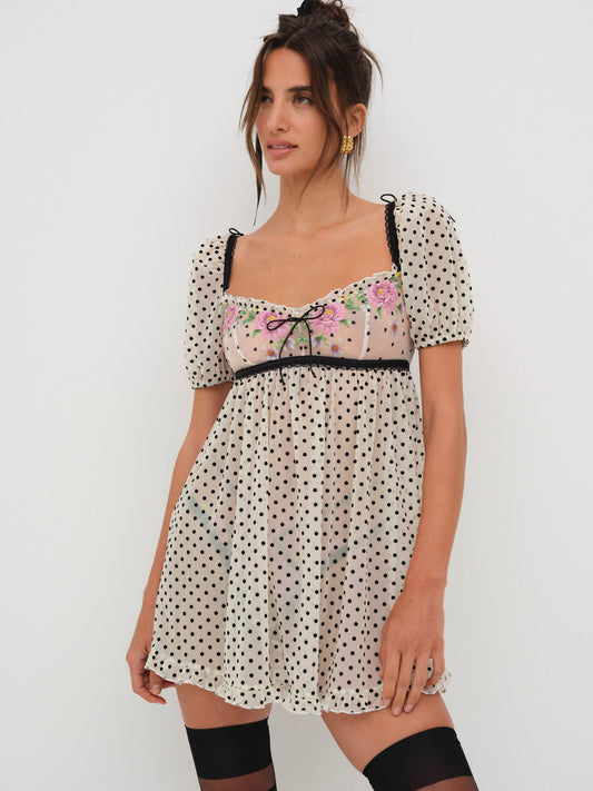 Joannie Slip Dress — Pink