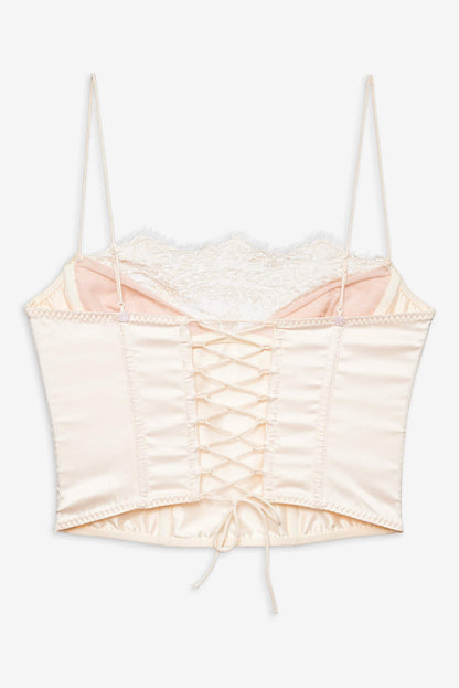 Victoria Bustier — Cream