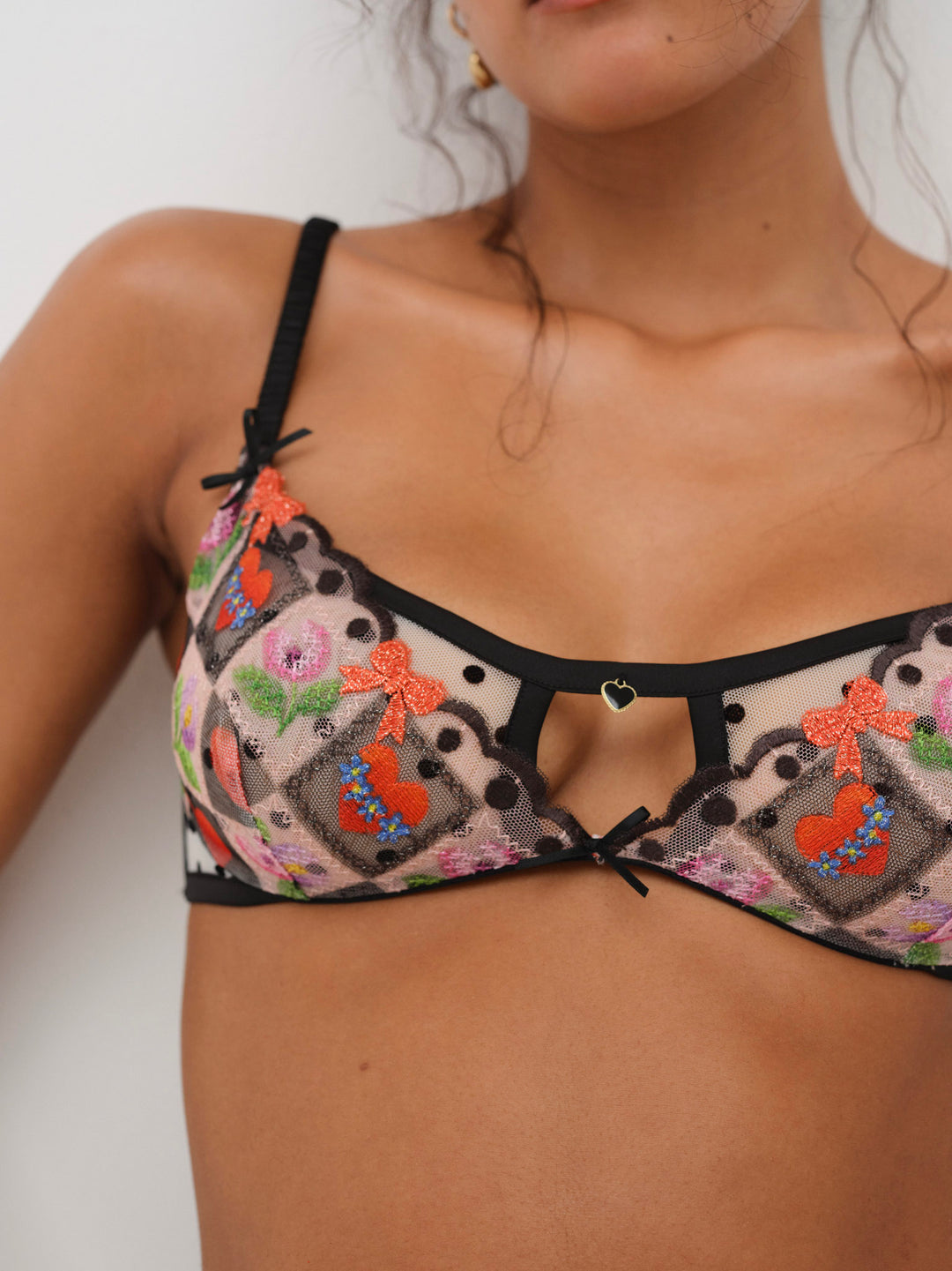 Paris Underwire Bra — Red