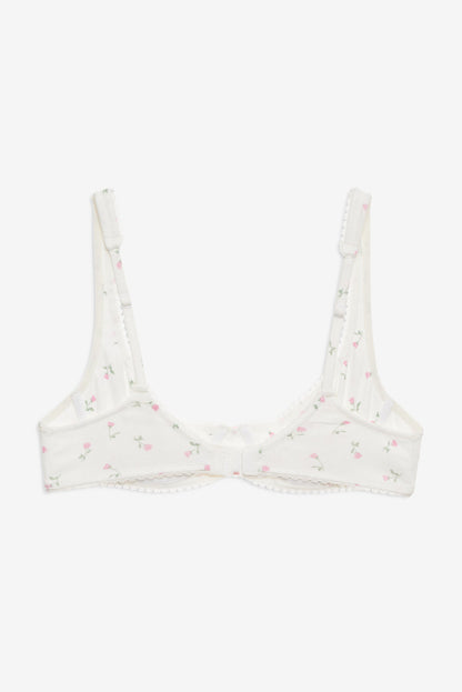 Elliana Underwire Bra — White