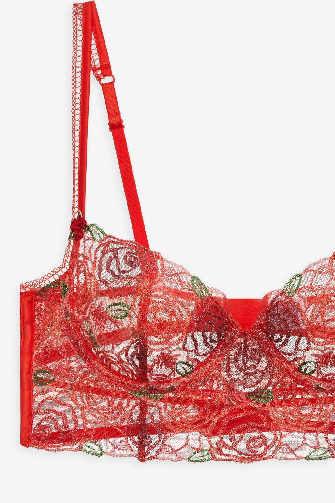 Gene Underwire Bra — Red