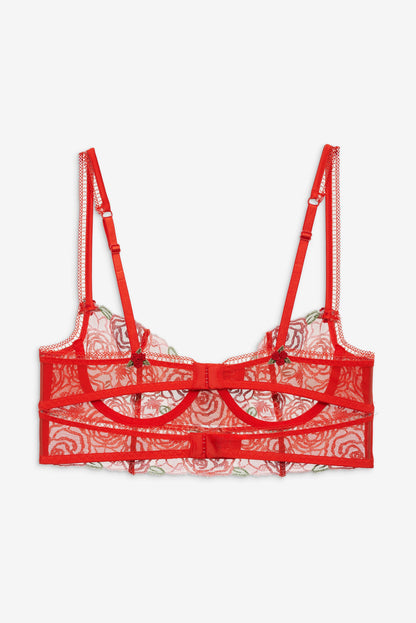 Gene Underwire Bra — Red