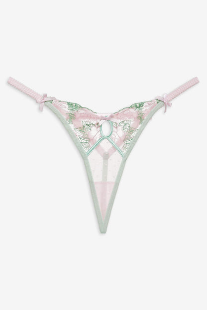 Love Story Thong Panty — Green