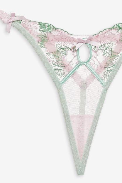 Love Story Thong Panty — Green