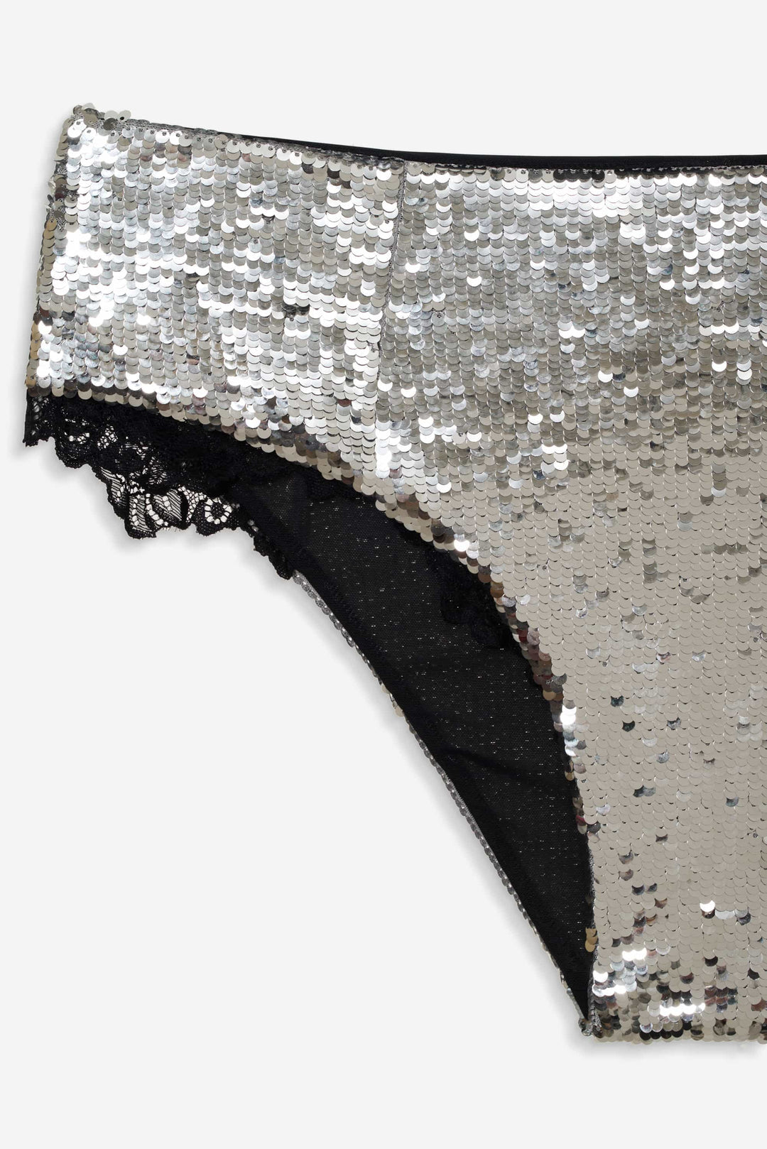 Maia High-waist Panty — Silver