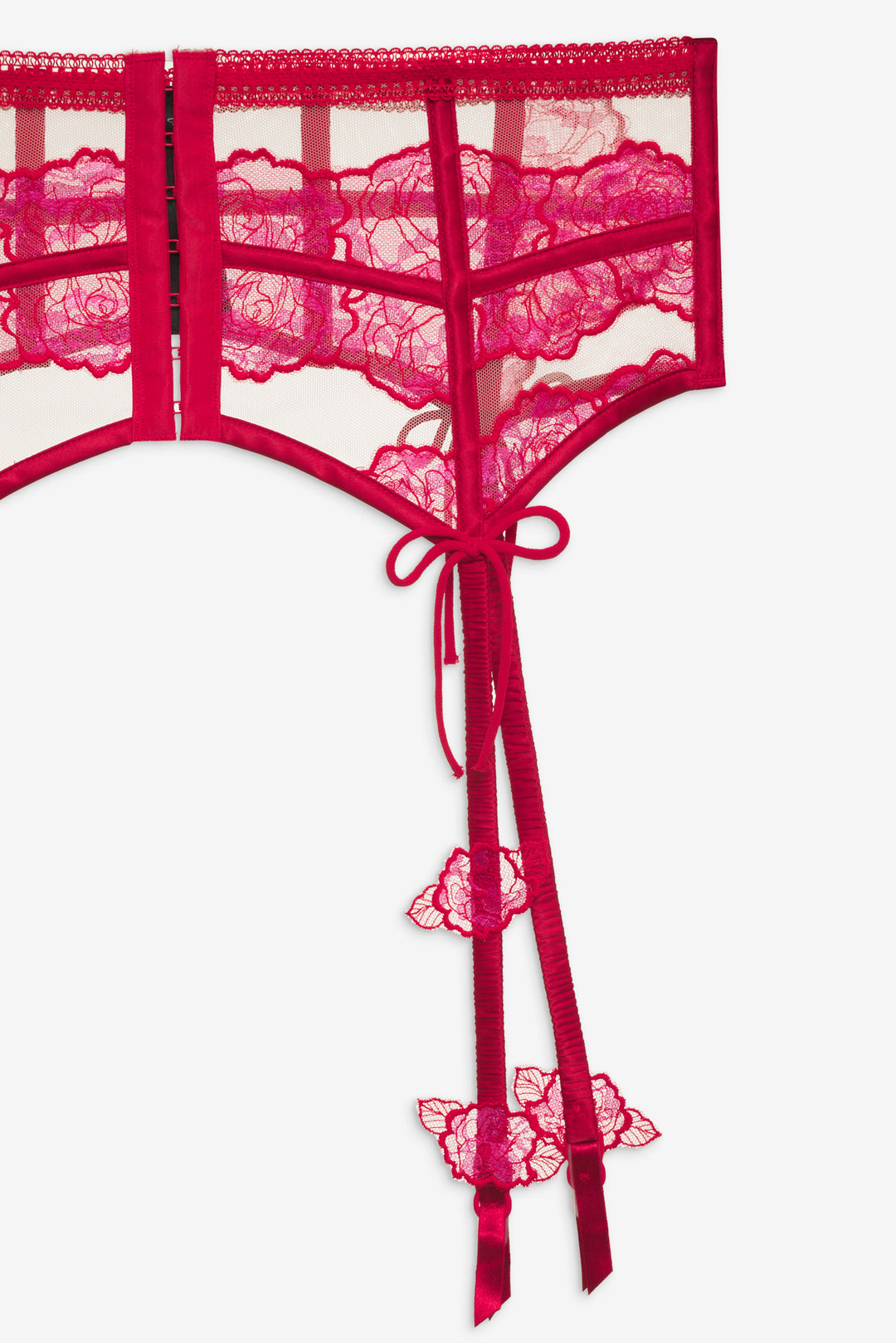 Cordelia Garter Belt — Red