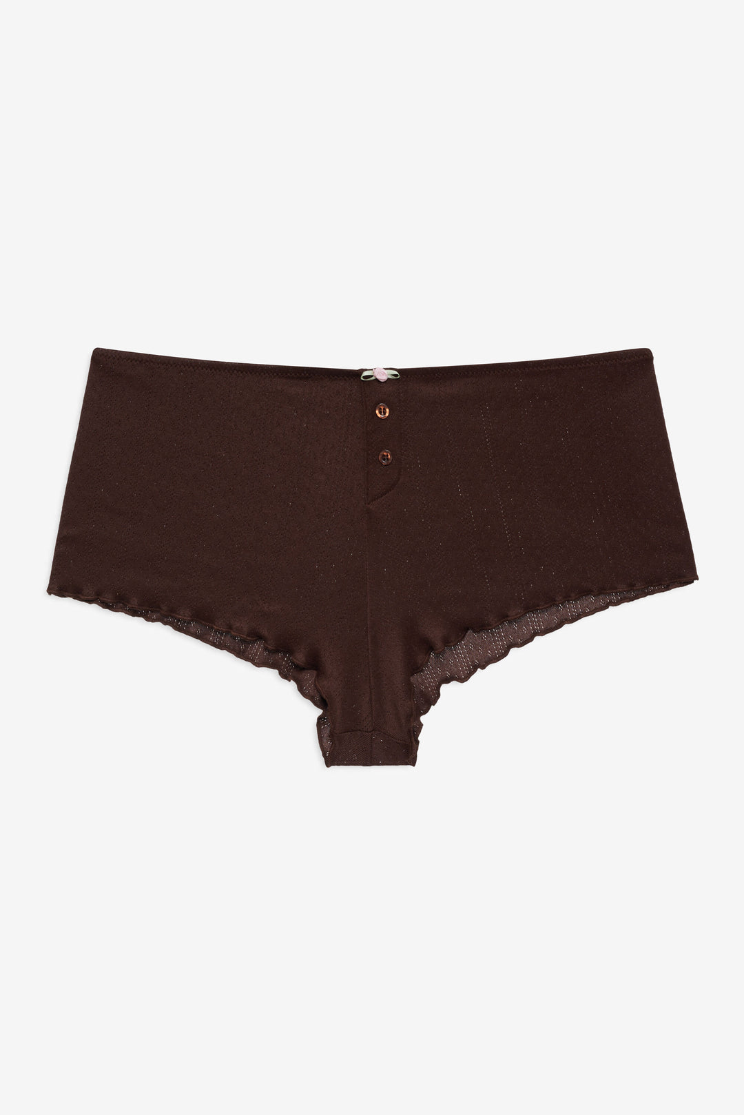 Elliana Sleep Short — Chocolate