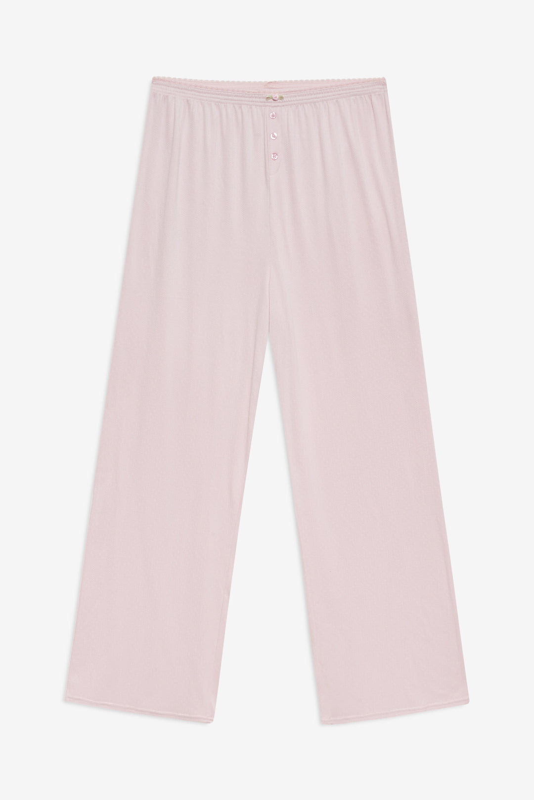 Elliana Wide Leg Pant — Dusty Pink