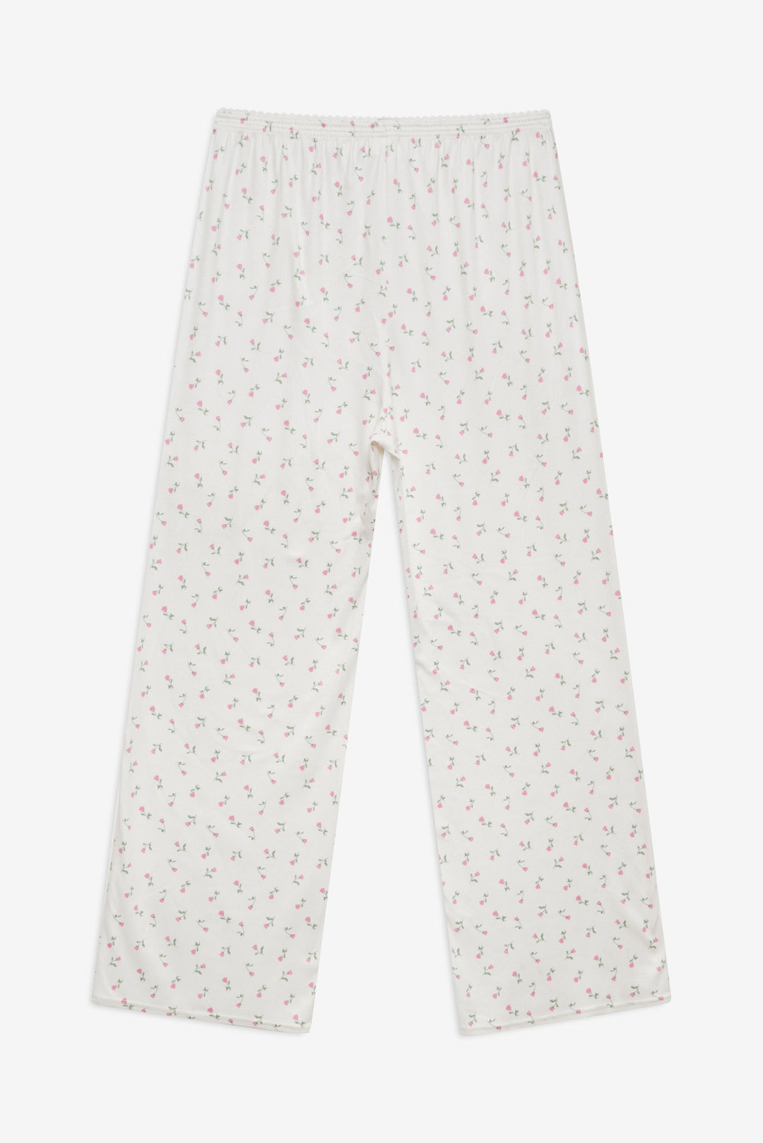 Elliana Wide Leg Pant — White