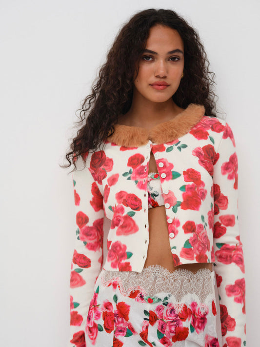 Carol Cardigan — Red