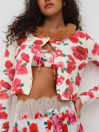Carol Cardigan — Red