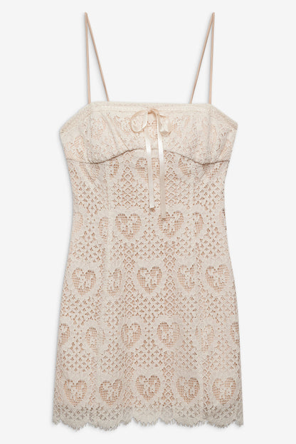 Claire Mini Dress — Cream