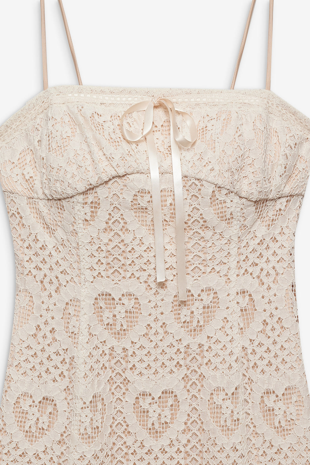 Claire Mini Dress — Cream