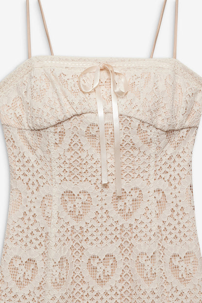 Claire Mini Dress — Cream