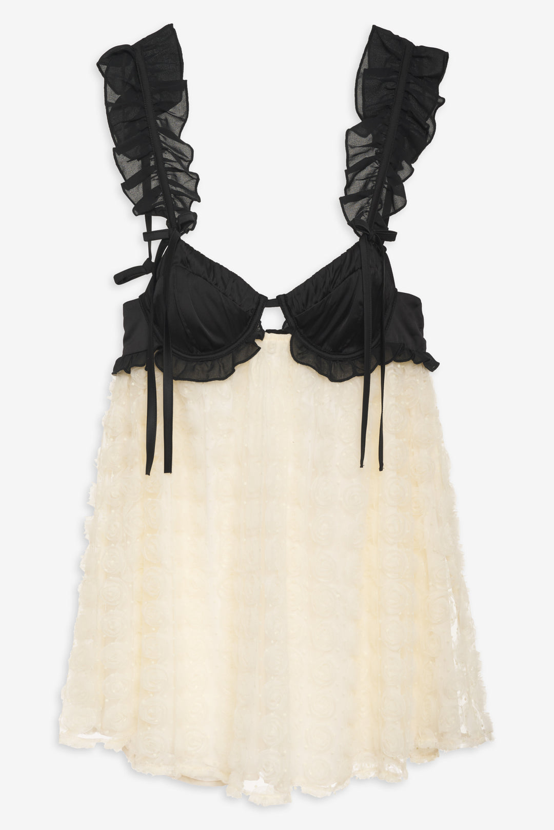 Poppy Mini Dress — Ivory