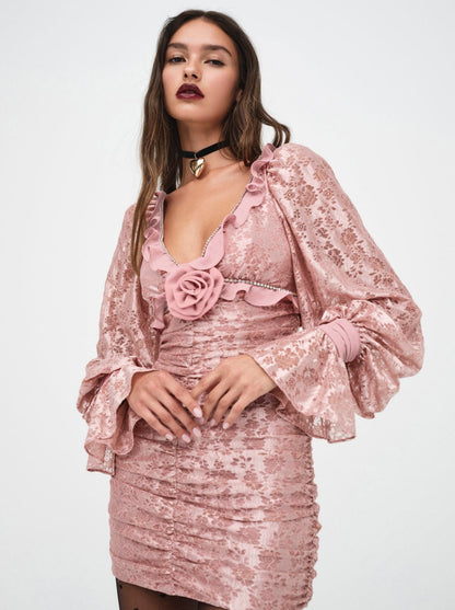 Shawn Mini Dress — Pink