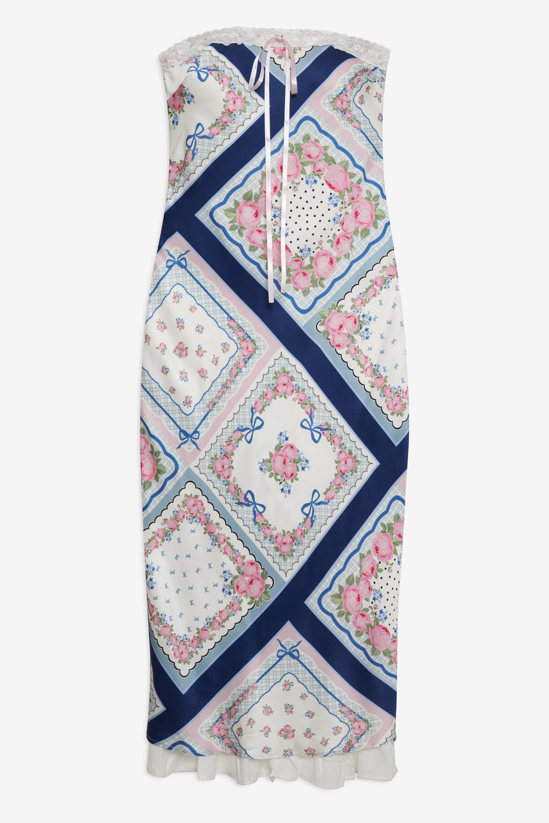 Daisy Mae Midi Dress — Blue