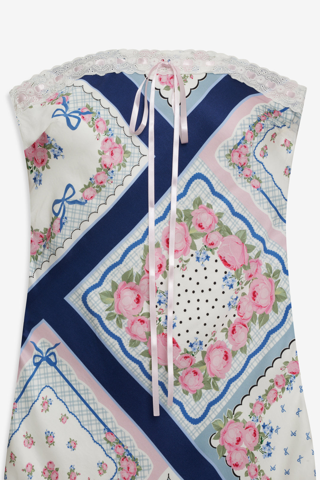 Daisy Mae Midi Dress — Blue