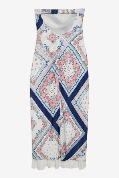 Daisy Mae Midi Dress — Blue