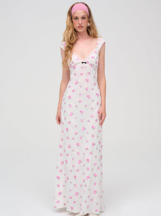 Emmaline Maxi Dress — White