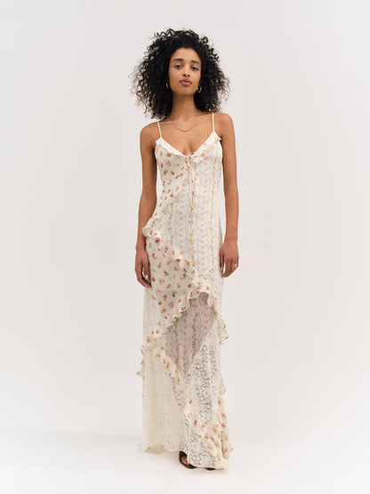 Josalyn Maxi Dress — Cream