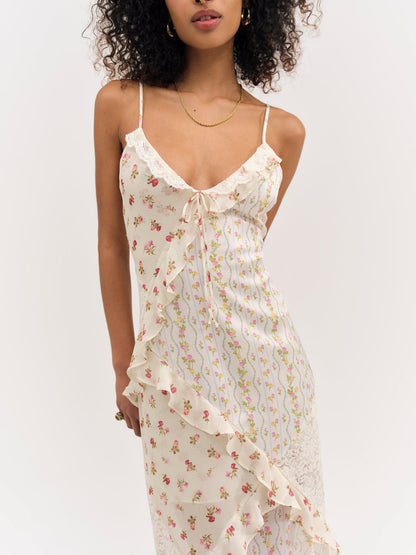 Josalyn Maxi Dress — Cream
