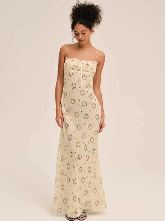 Midsummer Maxi Dress — Yellow