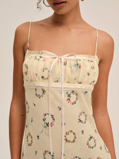 Midsummer Maxi Dress — Yellow