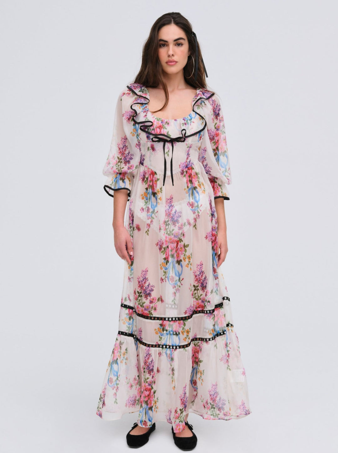 Severine Maxi Dress — Multi