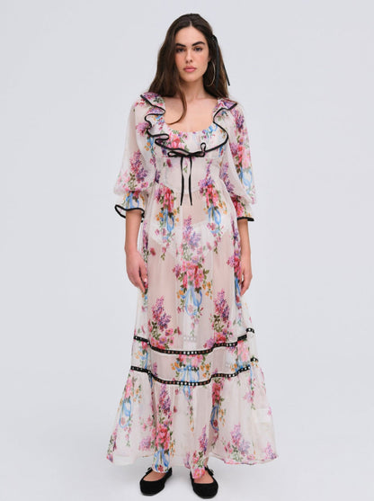 Severine Maxi Dress — Multi